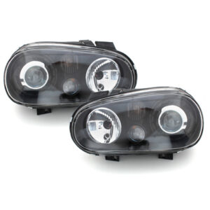 Scheinwerfer VW Golf 4 IV 97-04 R32-Look schwarz