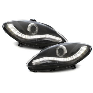 LED Tagfahrlicht-Scheinwerfer Seat 1P1 09-12 schwarz