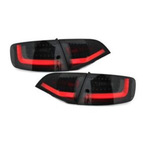 LED Rückleuchten Audi A4 B8 8K Avant 08-11 mit dynamischem Blinker schwarz/rauch