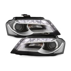 LED Tagfahrlicht Scheinwerfer Audi A3 8PA 09-14 schwarz