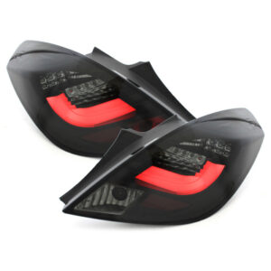 LED Rückleuchten Opel Corsa D 06-11 5-Türer schwarz/rauch