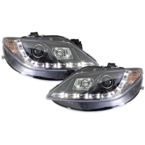 LED Tagfahrlicht-Optik-Scheinwerfer Seat Ibiza/Cordoba 6J 08-12 schwarz