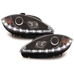LED Tagfahrlicht-Scheinwerfer Seat 1P1 09-12 schwarz