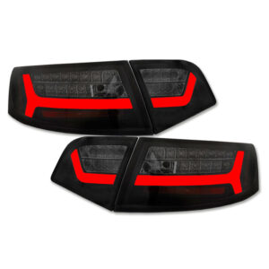 LED Rückleuchten Audi A6 4F Limousine 08-11 mit dynamischem Blinker schwarz/rauch