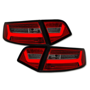 LED Rückleuchten Audi A6 4F Limousine 08-11 mit dynamischem Blinker rot/rauch