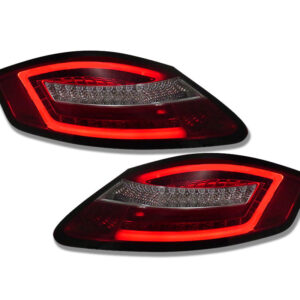 LED Rückleuchten Porsche Boxster 987 04-08 / Cayman 987 05-10 rot/klar mit dynamischem Blinker