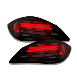 LED Rückleuchten Porsche Boxster 987.2 09-14 / Cayman 987 09-14 schwarz/rauch mit dynamischem Blinker im 982 Look