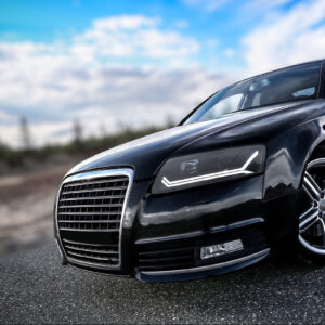 Audi A6 4F Avant 08-11 Xenon Ultimate Bundle Scheinwerfer, LED Rückleuchte, LED Bremsleuchte schwarz