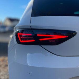 LED Rückleuchten Seat Leon III 3 5F 12-20 schwarz/rauch mit dynamischem Blinker für Original-LED