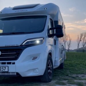 VOLL LED Tagfahrlicht Scheinwerfer Fiat Ducato, Jumper, Boxer, Wohnmobil ab 2014 schwarz mit dynamischem Blinker RHD